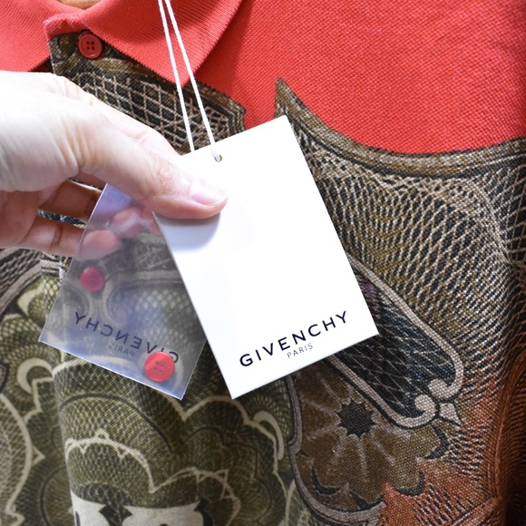 NWT GIVENCHY dollar print polo shirt - Picture 7 of 8